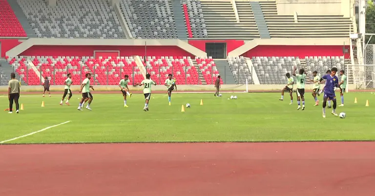 বাংলাদেশ অনূর্ধ্ব-২০ ফুটবল দলের অনুশীলনের সাম্প্রতিক ছবি